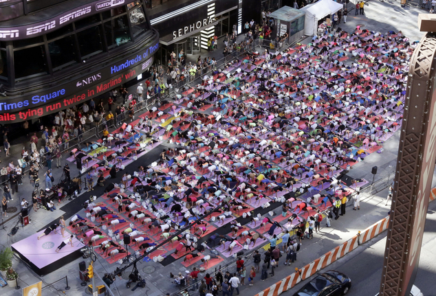 2014 Solstice in Times Square