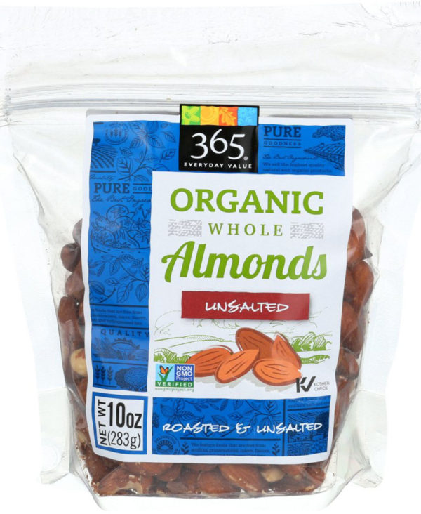 365 Everyday Value Organic Almonds Roasted & Unsalted