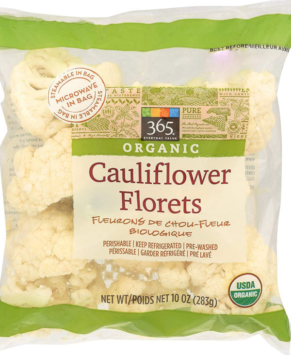 Organic Cauliflower Florets