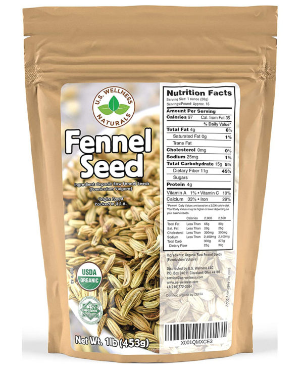 Fennel Seed 1LB (16Oz)