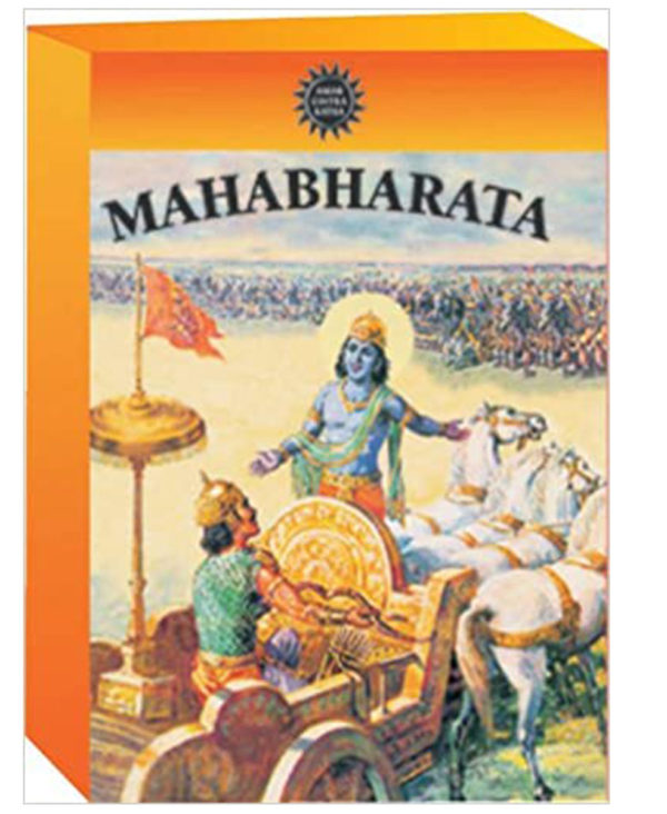 Mahabharata by Amar Chitra Katha - The Birth of Bhagavad Gita