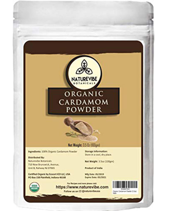 Naturevibe Botanicals Organic Cardamom Powder