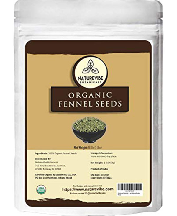 Naturevibe Botanicals Organic Fennel Seeds