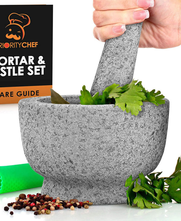 PriorityChef Mortar and Pestle Set