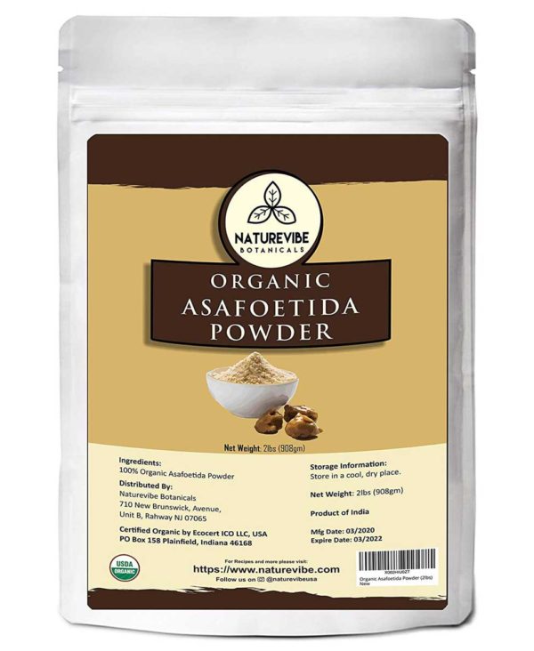 Naturevibe Botanicals Organic Asafetida Powder