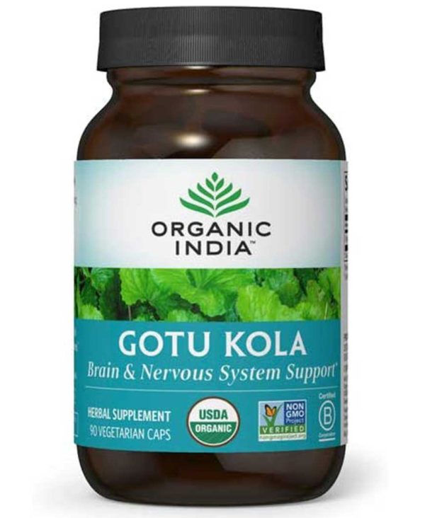 Organic India Gotu Kola Herbal Supplement