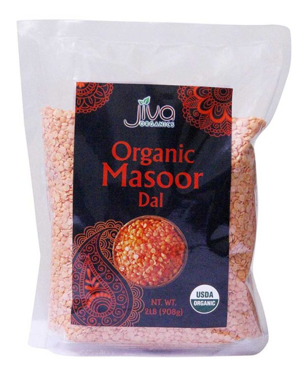 Jiva Usda Organic Masoor Dal