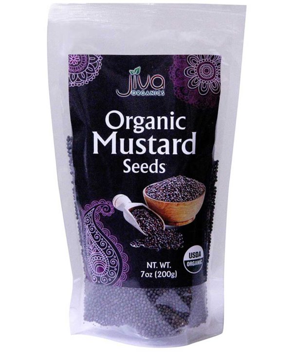 Jiva USDA Organic Mustard Seeds