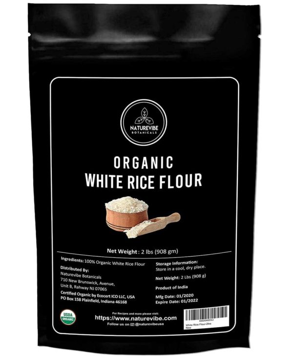 Naturevibe Botanicals White Rice Flour
