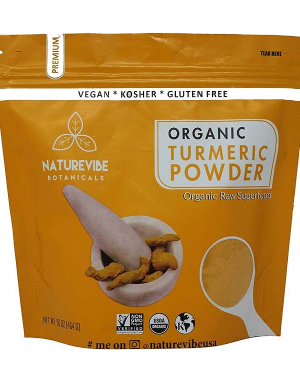 Premium Quality Organic Turmeric Root Powder with Curcumin