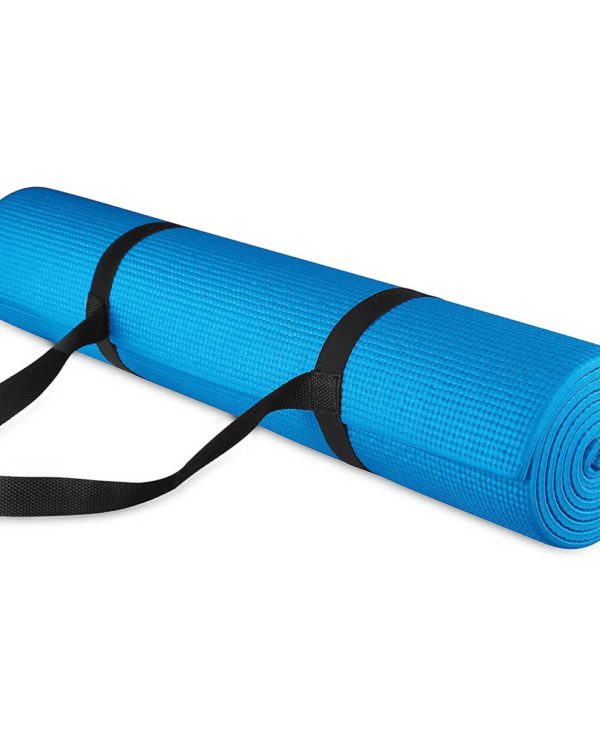 BalanceFrom GoYoga All Purpose High Density Non-Slip Exercise Yoga Mat with Carrying Strap