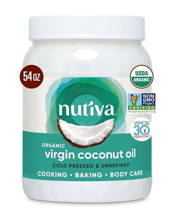 Nutiva, Organic Coconut Oil, 54 Fl Oz